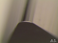 Wendeschneidplatte nach rapidcut. insert- Behandlung: 